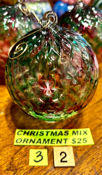 #02 Christmas Mix Ornament- 04/24/2024