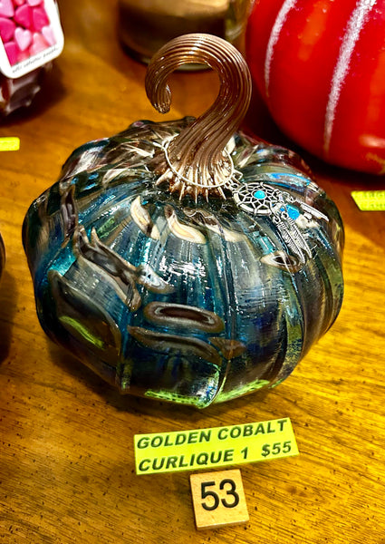 #53 Golden Cobalt Curlique 1- 04/17/2024