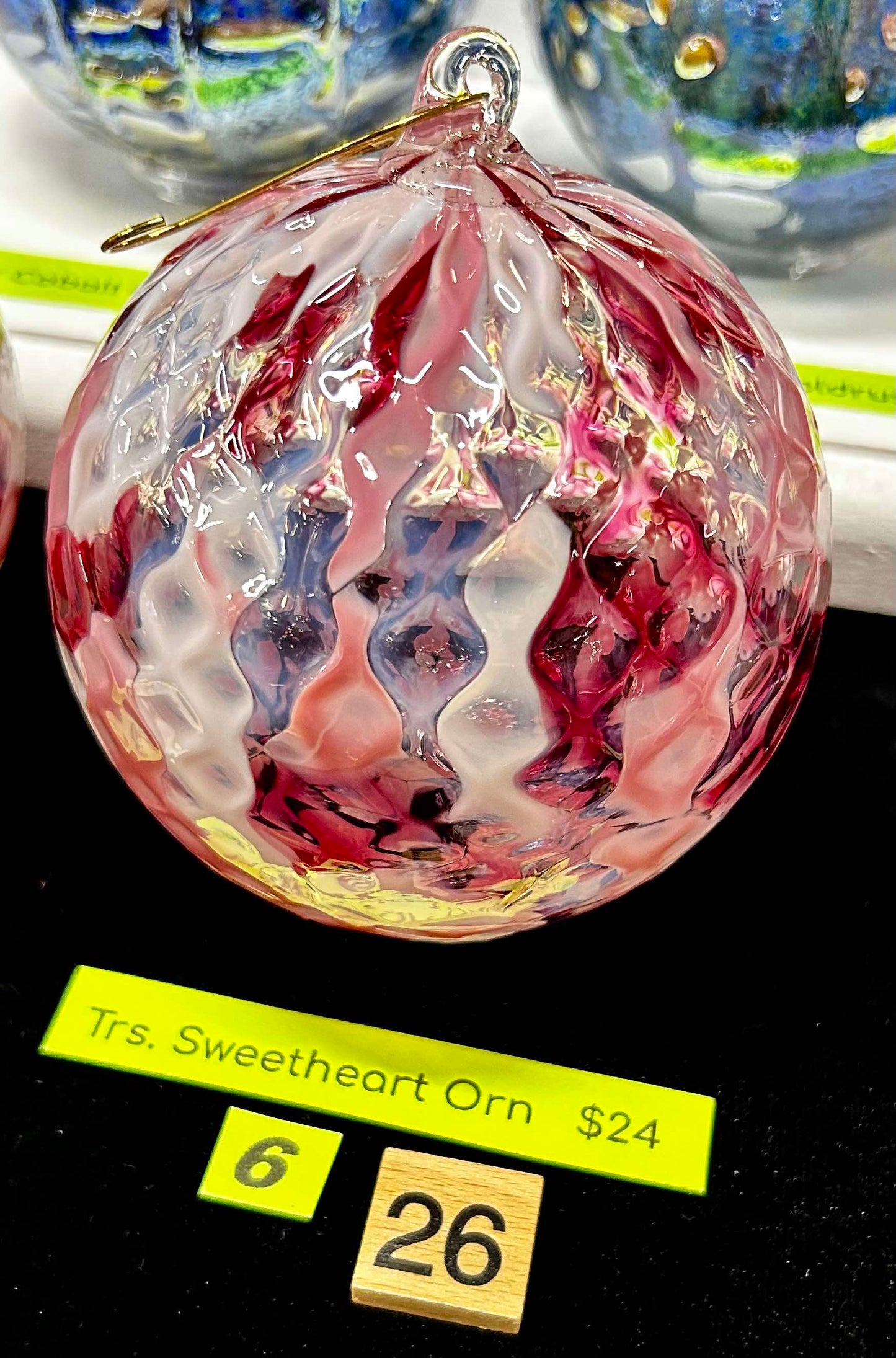 #26 Transparent Sweetheart Ornament- 2/5/2025