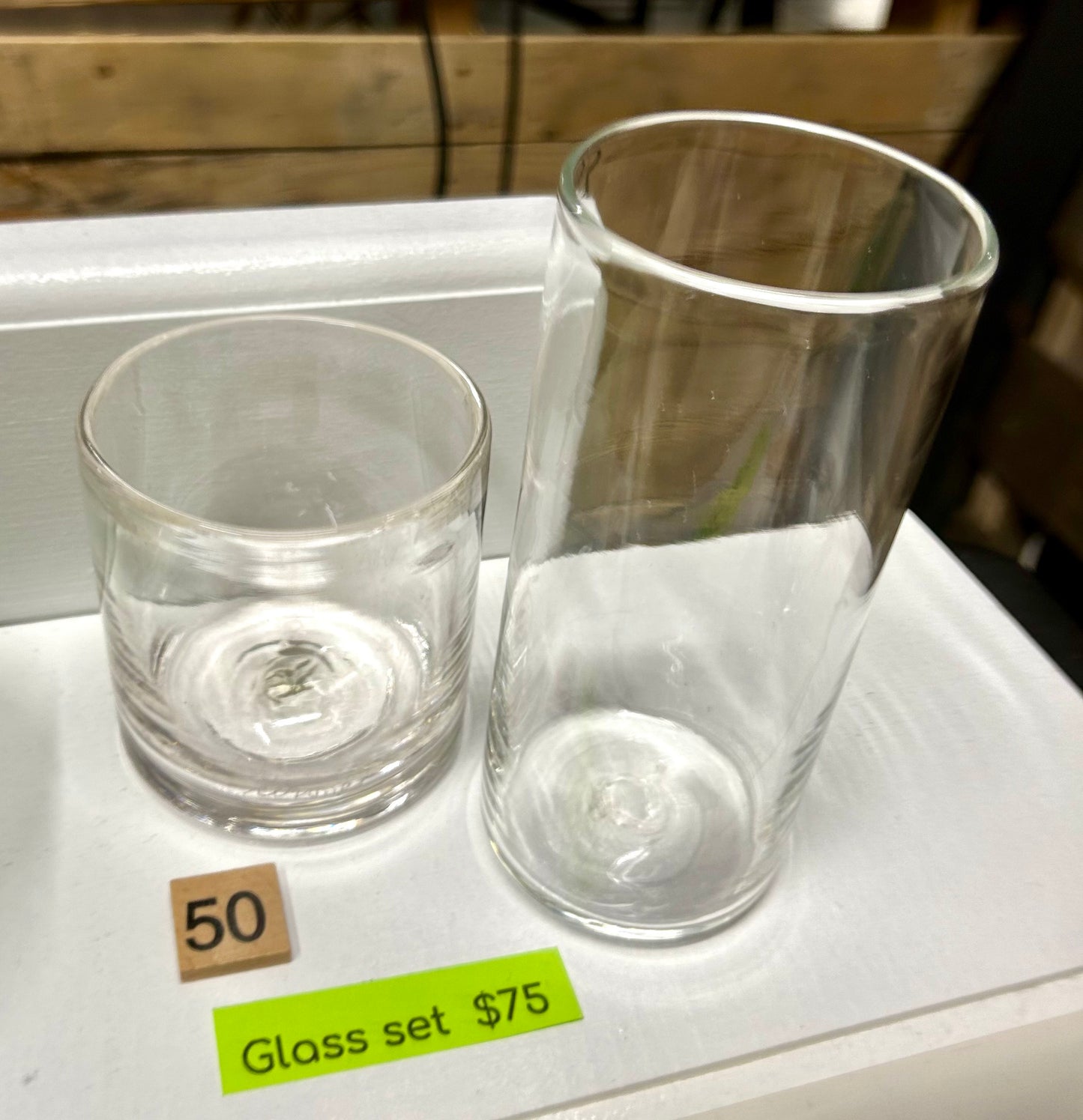 #50 Glass Set 4/23/2025