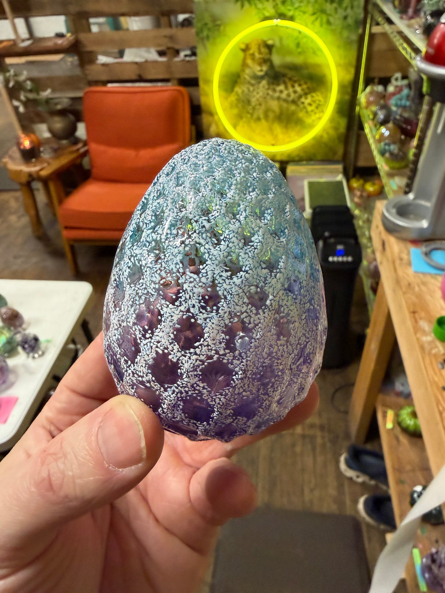 CUSTOM - Tina violet tea, egg - 4/01/2026