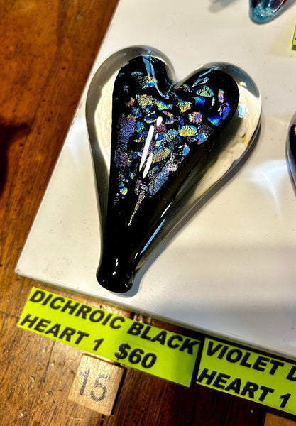 #15 Dichroic Black Heart 1 -  04/24/2024