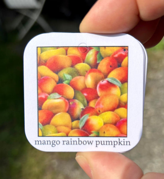 #101 Mango Rainbow Collector's Tag