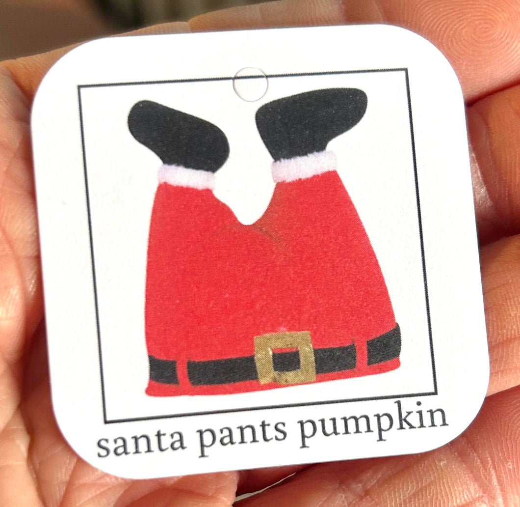 #112  Santa Pants Collector's Tag