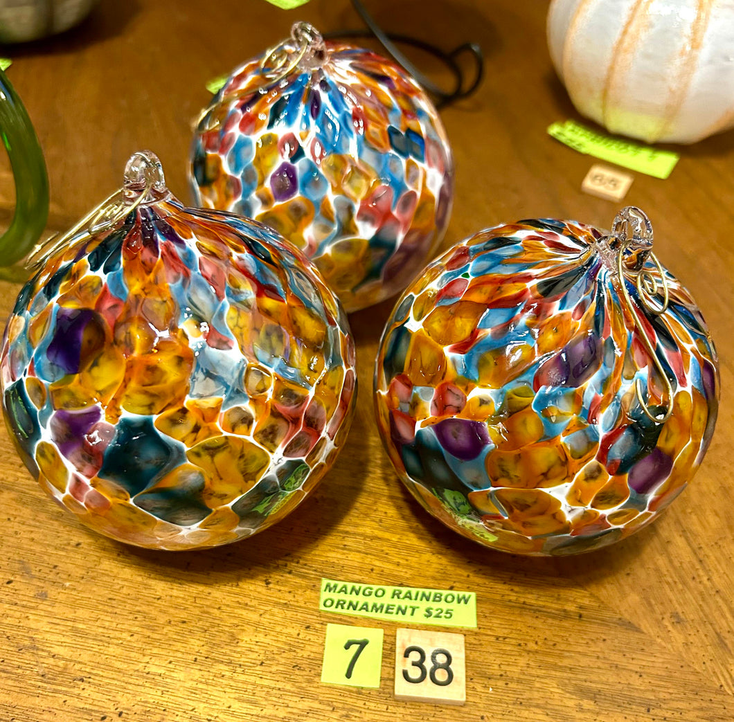 #38 Mango Rainbow Ornament- 01/10/24