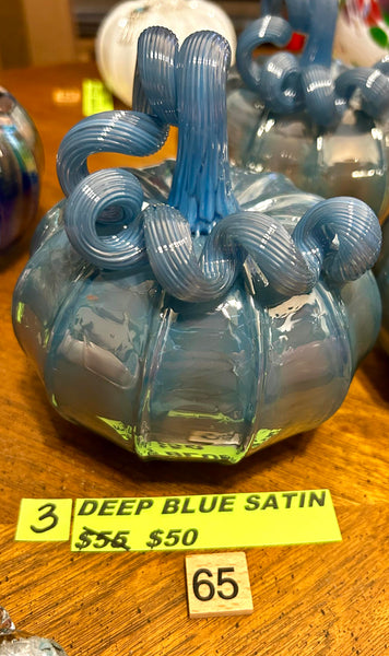 #65 {DISCOUNTED} Deep Blue Satin- 03/13/2024