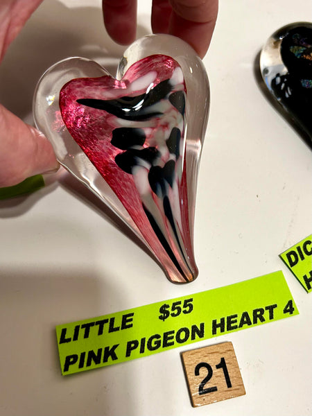 #21 Little Pink Pigeon Heart 4- 03/27/2024