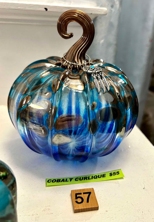 Cobalt Curlique