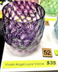 #52 Violet Angel Lace Votive- 3/5/25