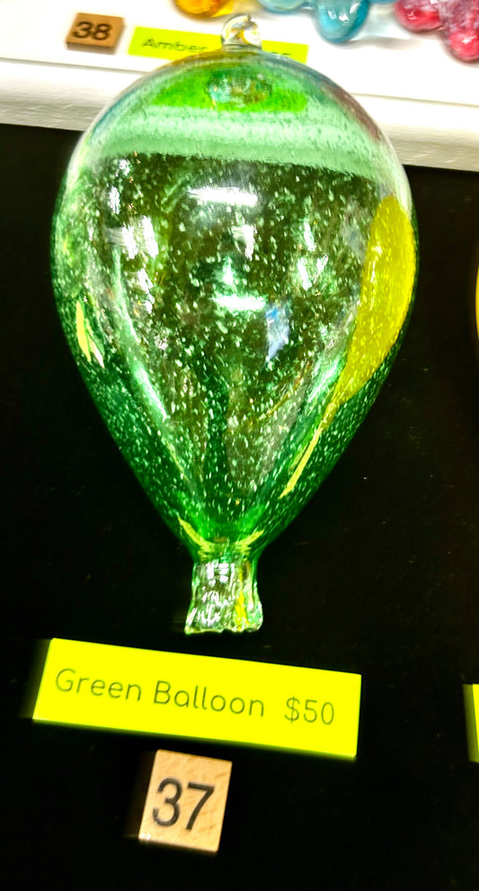 #37 Green Balloon-  4/30/25