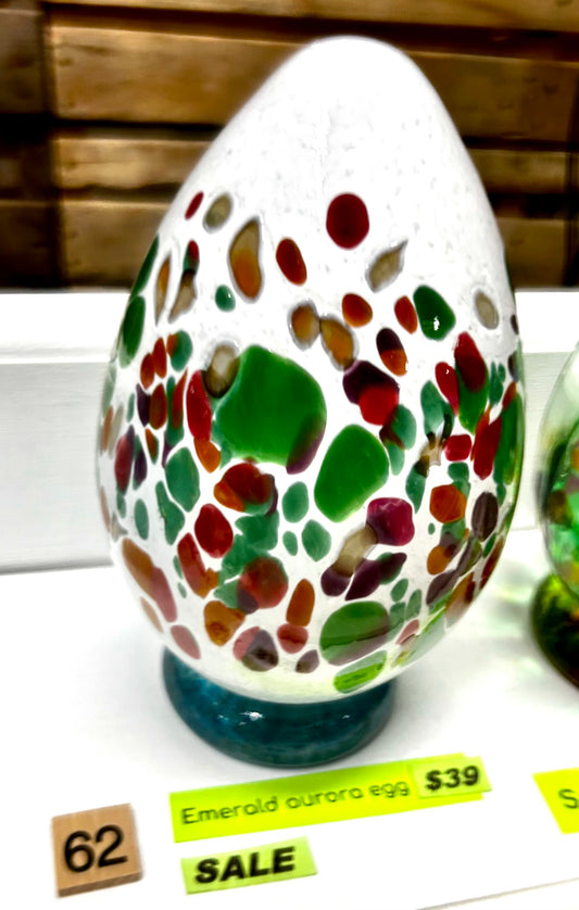 #62 Emerald Aurora Egg- 4/30/25