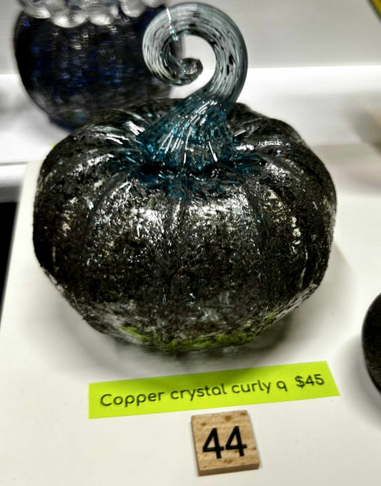 #44 Copper Crystal Curly-Q -  6/18/25