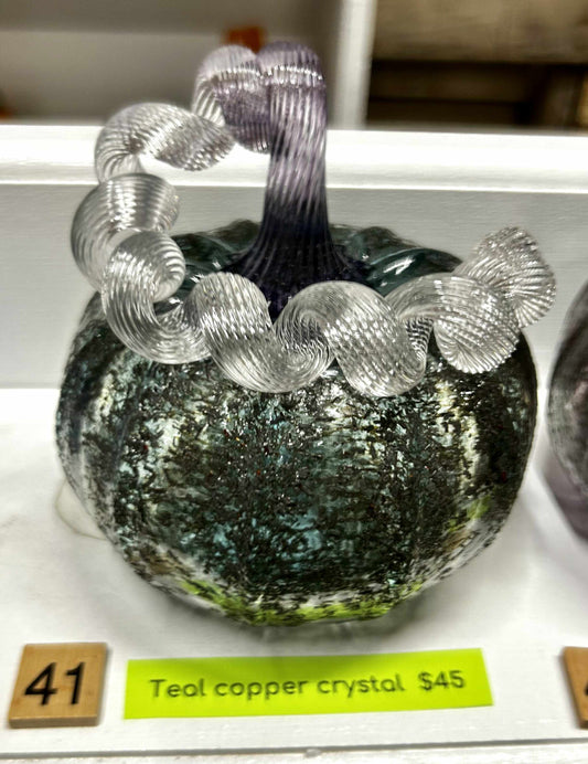 #41 Teal Copper Crystal-  6/18/25
