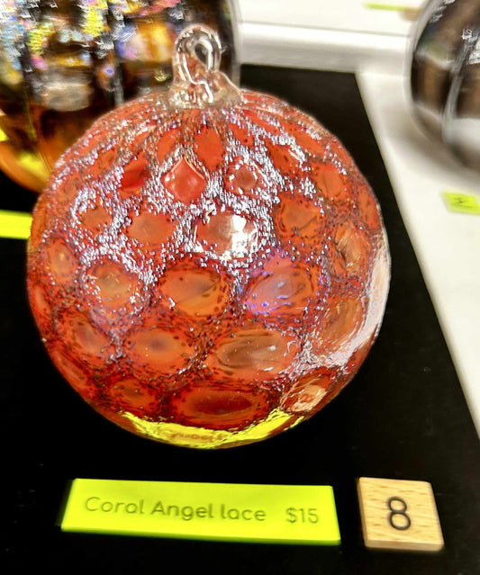 #08 Coal Angel Lace Ornament- 07/09/25