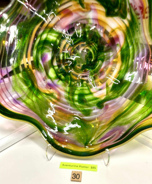 #30 Aventurine Platter- 07/09/25