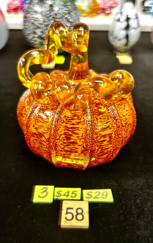 #58 Orange Maple Glaze Pumpkin  -   5/7/2025