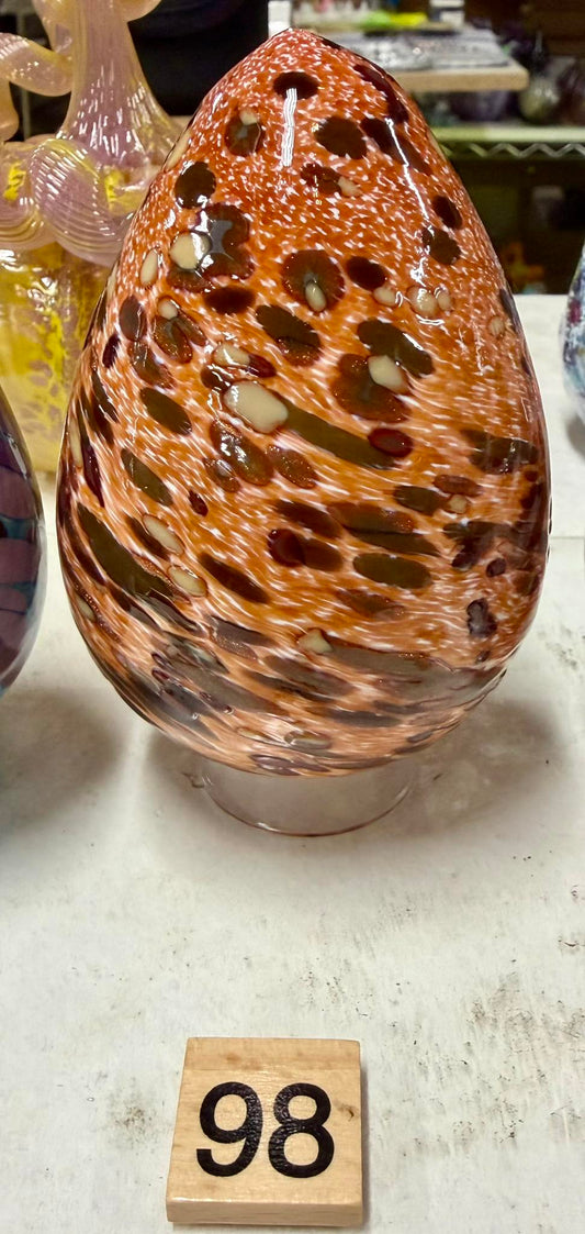 #98 Sunni Show - Peach Rosewood Egg
