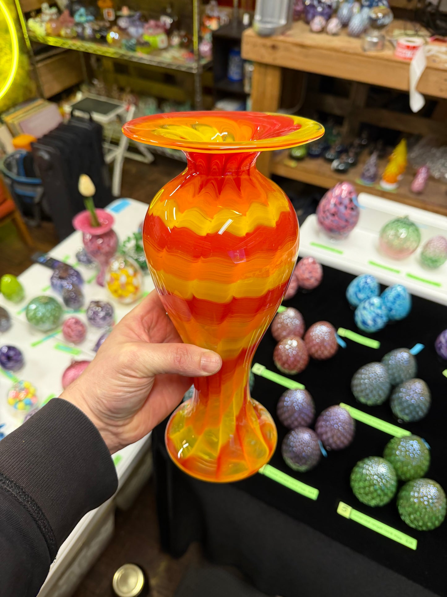 CUSTOM -Alisa fire vase - 4/01/2026