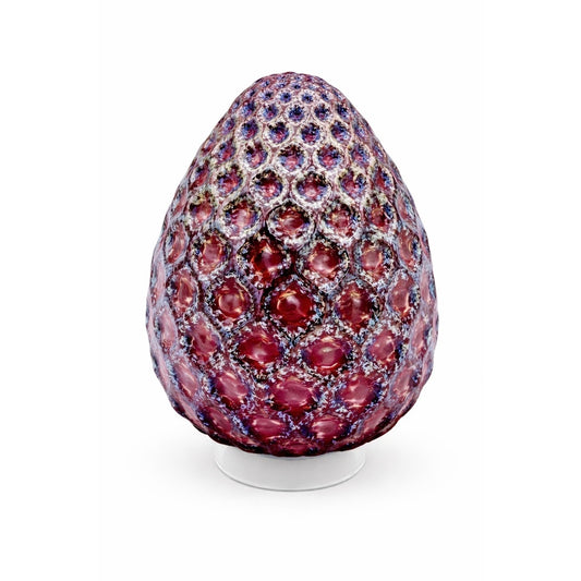 Cherry Metallic Angel Lace Easter Egg