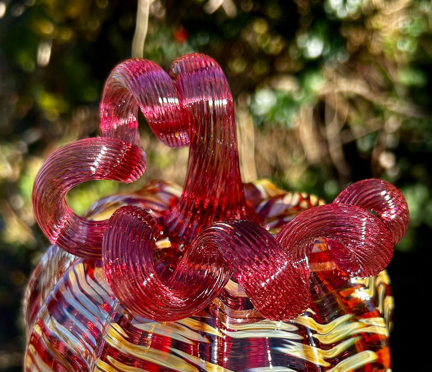 Golden Cranberry Pumpkin Gift and Centerpiece