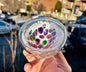 Rainbow Aurora Ring Dish 4"